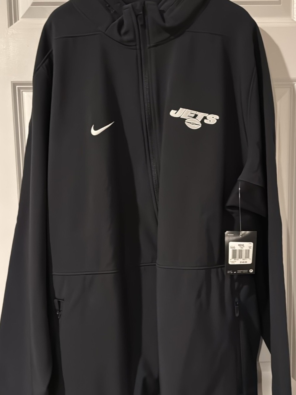 Nike Black New York Jets Full-Zip Performance Jacket